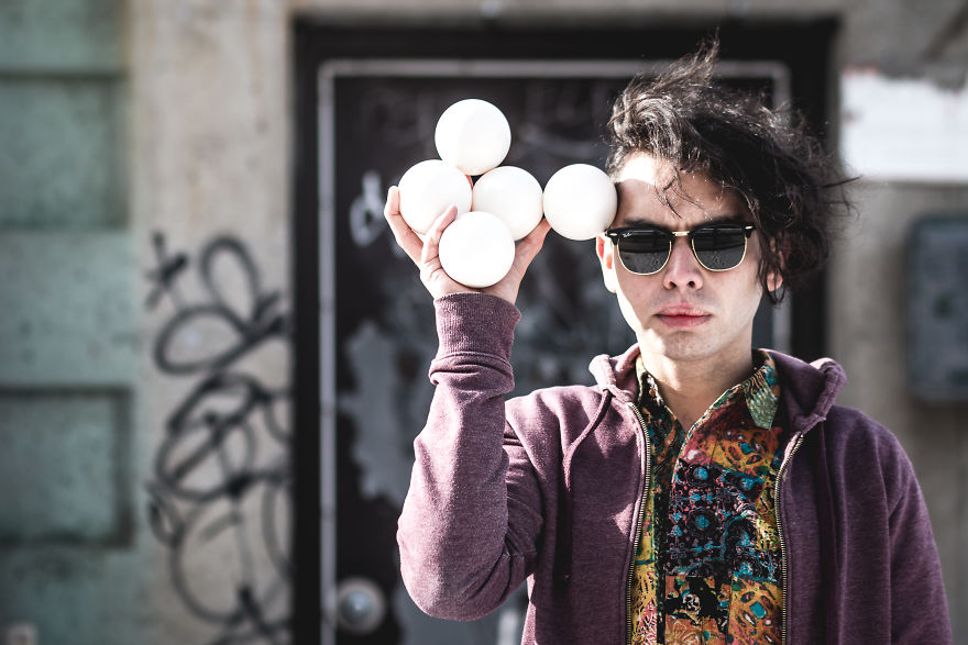 I Take Photos Of Circus Artists In Urban Settings