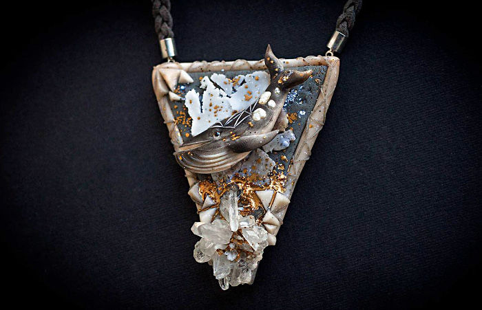 Magical Jewelry And
Creatures From Polymer Clay And Minerals