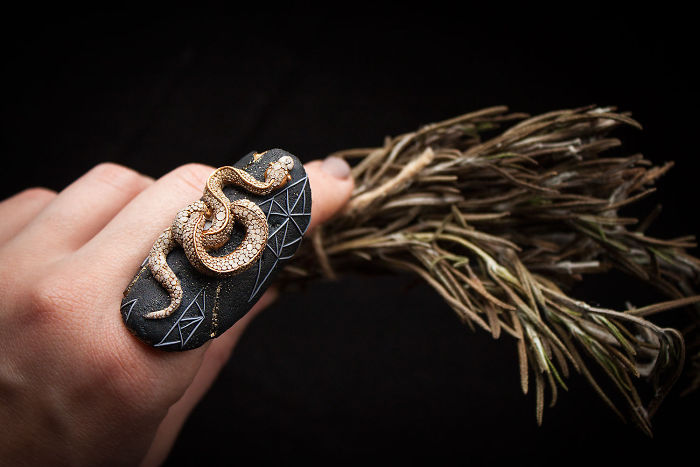Magical Jewelry And
Creatures From Polymer Clay And Minerals