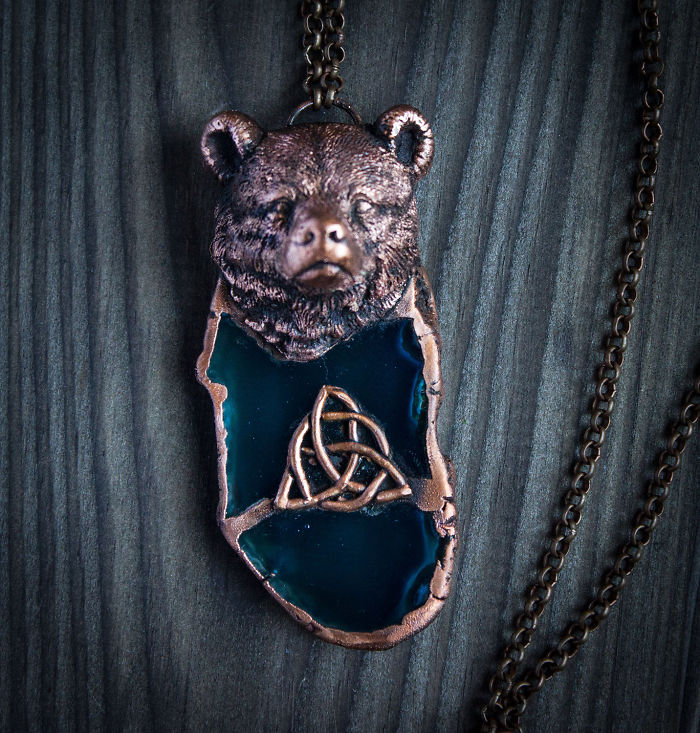 Magical Jewelry And
Creatures From Polymer Clay And Minerals