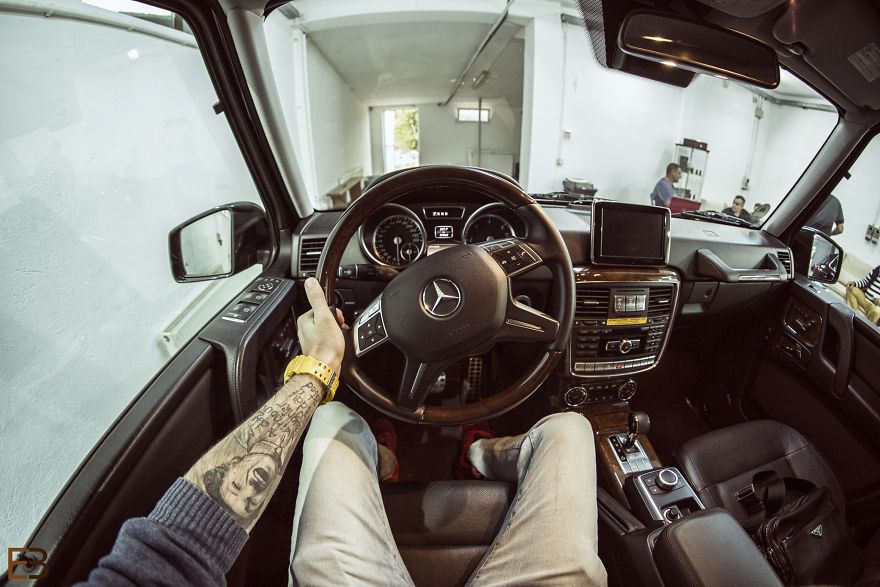 I Photograph The Drivers View Of Cars. Part 2