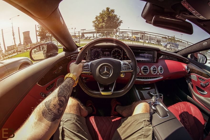 I Photograph The Drivers View Of Cars. Part 2