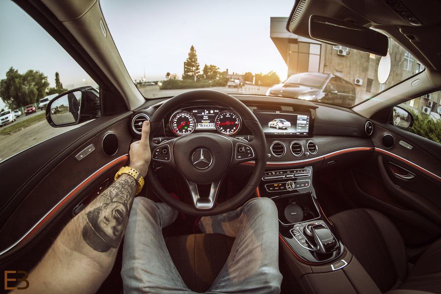 I Photograph The Drivers View Of Cars. Part 2