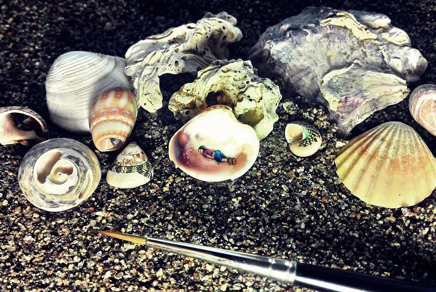 You Might Need A Magnifying Glass To See All The Details In My Tiny Drawings