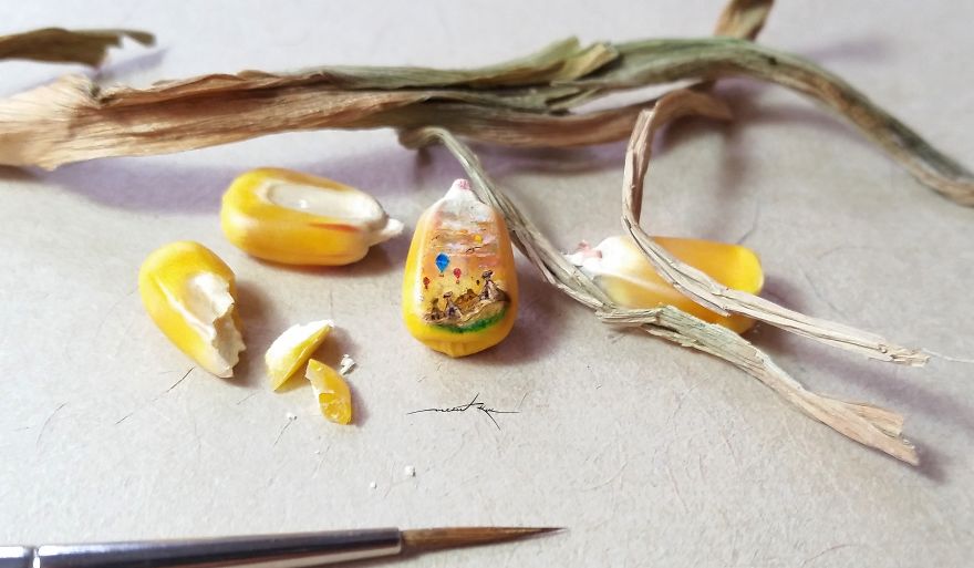 You Might Need A Magnifying Glass To See All The Details In My Tiny Drawings