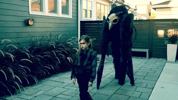 My Daughter And I Are Ready To Terrorize The Neighborhood This Halloween (See GIF Inside)