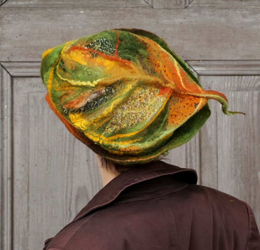 My Mother Is A Mad Hatter And Creates Amazing Wearable Pieces Of Art