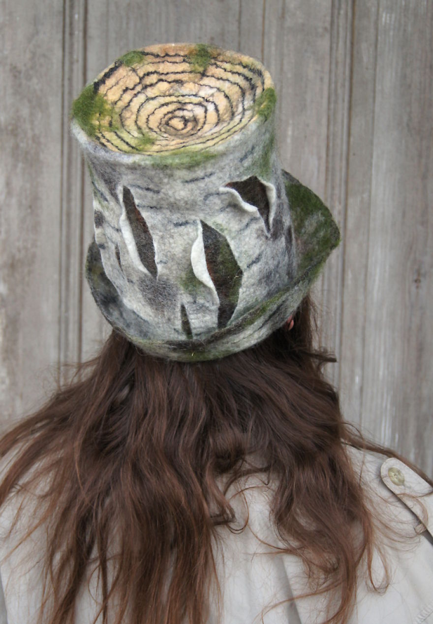 My Mother Is A Mad Hatter And Creates Amazing Wearable Pieces Of Art