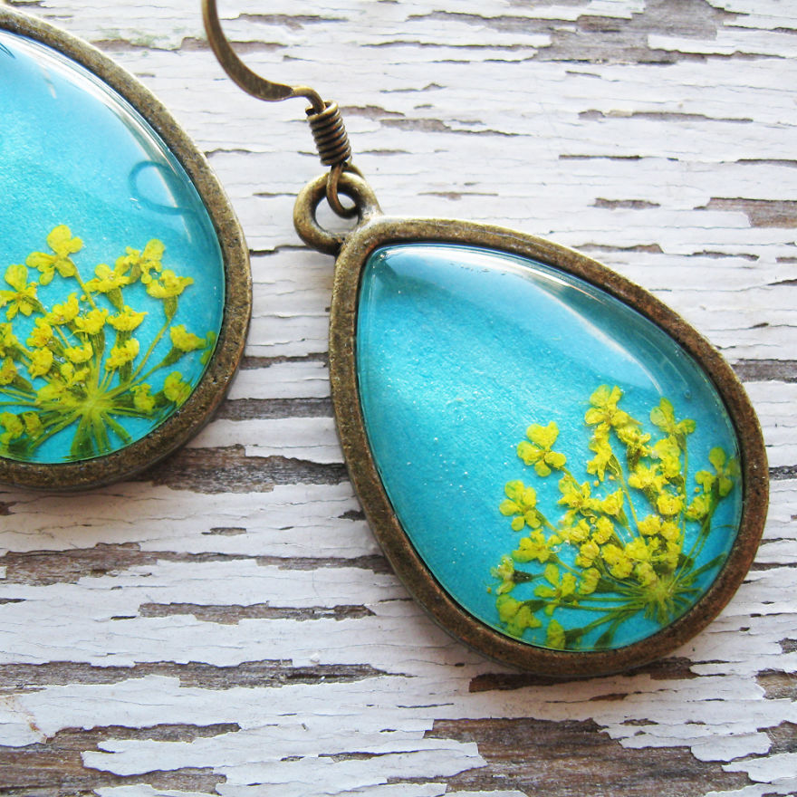 New Botanical Jewelry From Winter Garden Studios