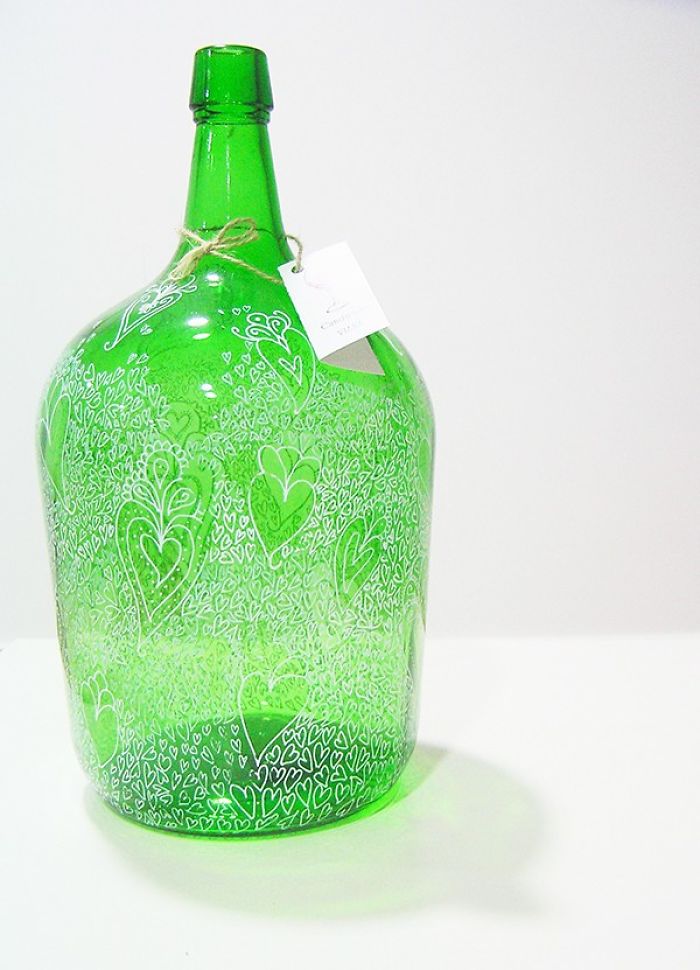 Old Bottles Illustrated With My Favorite Cities Old Bottles Illustrated With My Favorite Cities