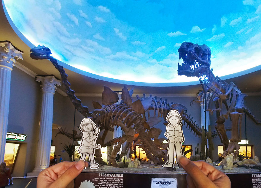 This Is What Happened When Abang & Neng Worked As Paleontologist, Looking For Prehistoric Fossil