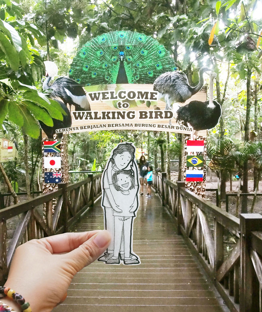 Bird Watching At The Park