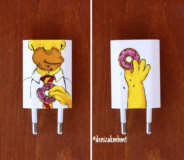 I Paint On iPhone Chargers Using Nail Polish (Part 2)