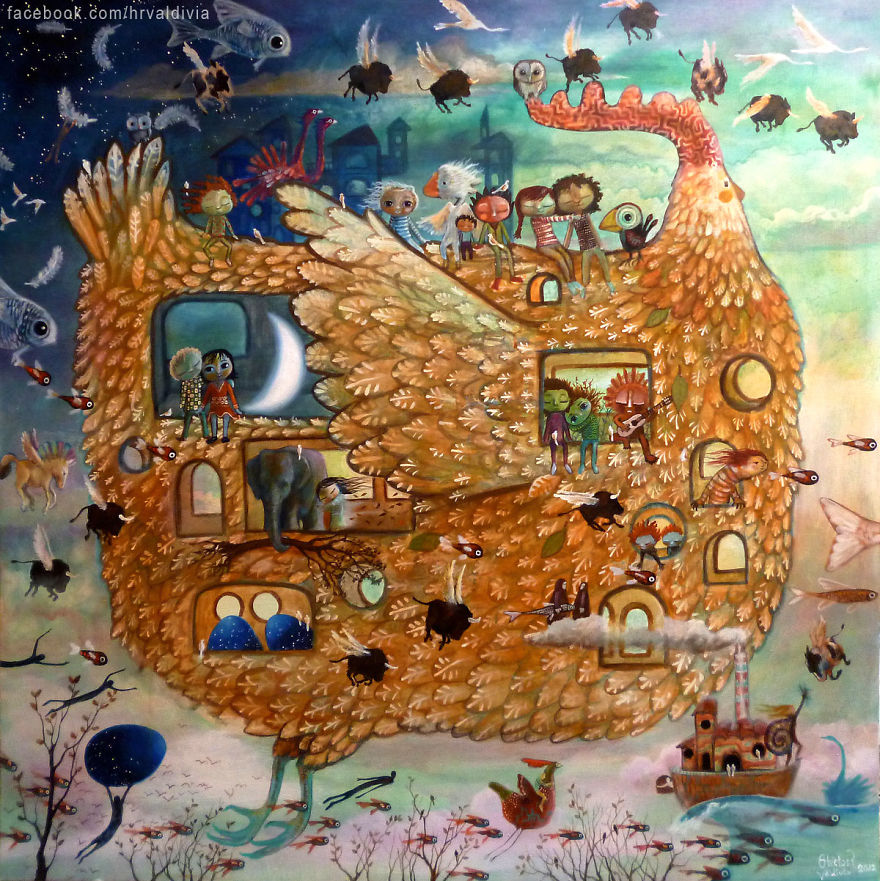 Paintings By Hector Valdivia