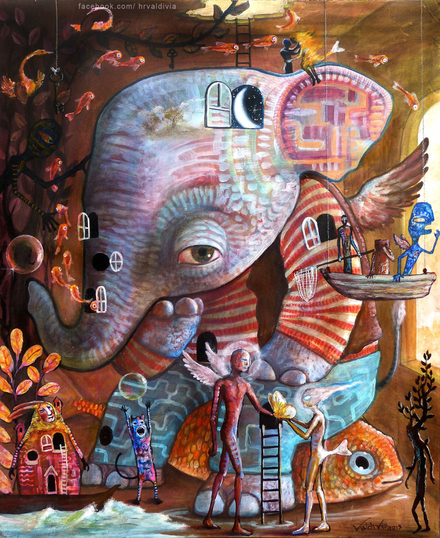 Paintings By Hector Valdivia