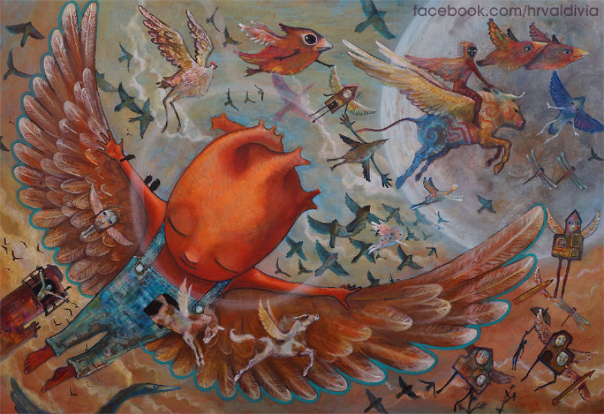 Paintings By Hector Valdivia