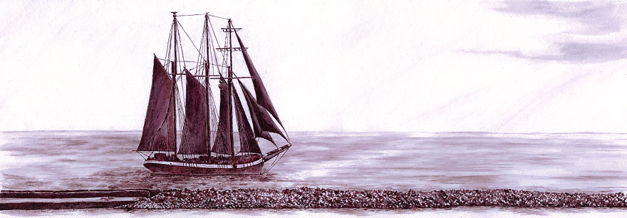 Tall Ship. Wine: Cabernet Sauvignon