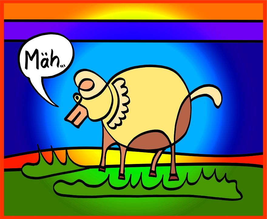 I Created A Unique Series Of Abstract Animals By Combining Traditional Ink Drawing With Digital Editing