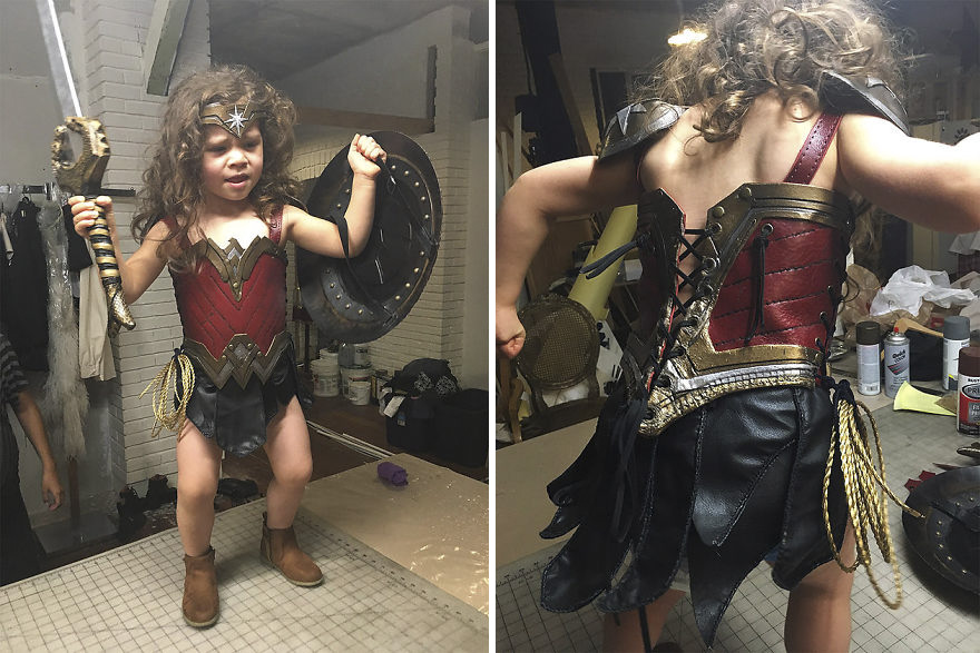 Photographer Dad Spends $1,500 To Turn His 3-Year-Old Daughter Into Wonder Woman