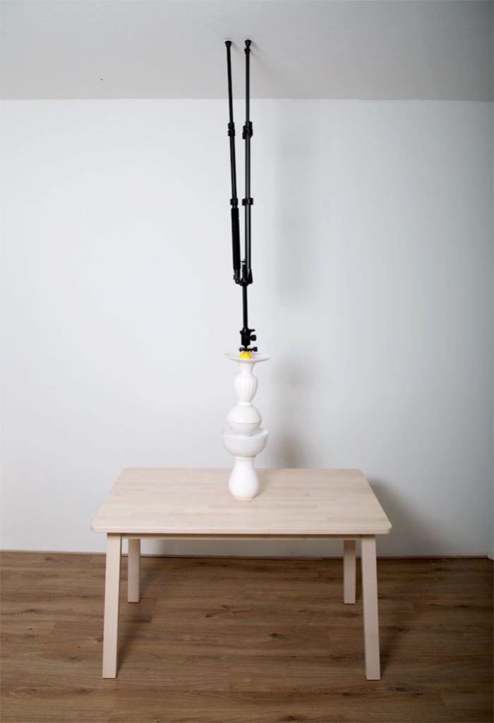 Pillars Of Home: I Balance Household Objects Into Floor-to-ceiling Sculptures (part 2)
