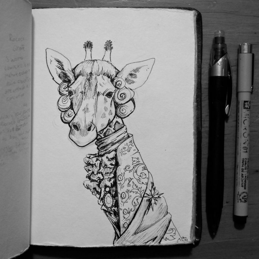 Rococo Giraffe