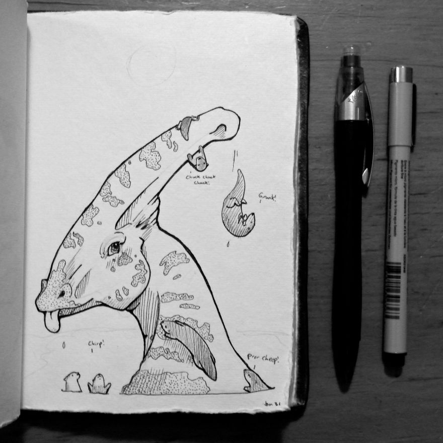 Charonosaurus Cuddle