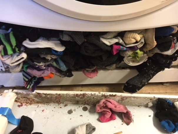 Turns Out Washing Machines Do Eat Socks, But There Were More Surprising Things That We Found&hellip;