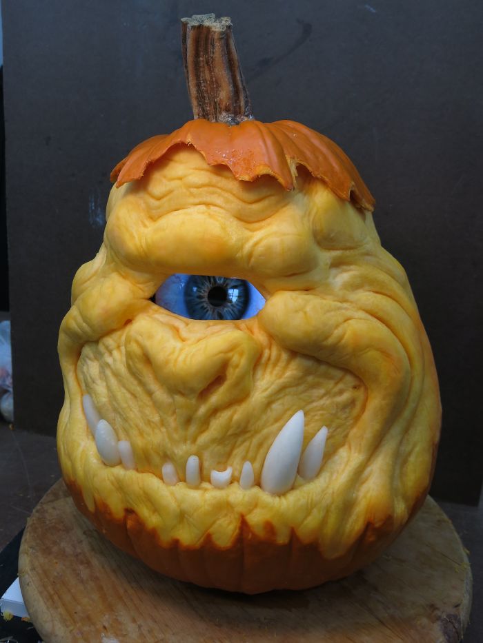 I Turn Pumpkins Into Freaks By Carving Them