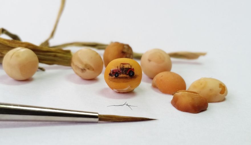 You Might Need A Magnifying Glass To See All The Details In My Tiny Drawings