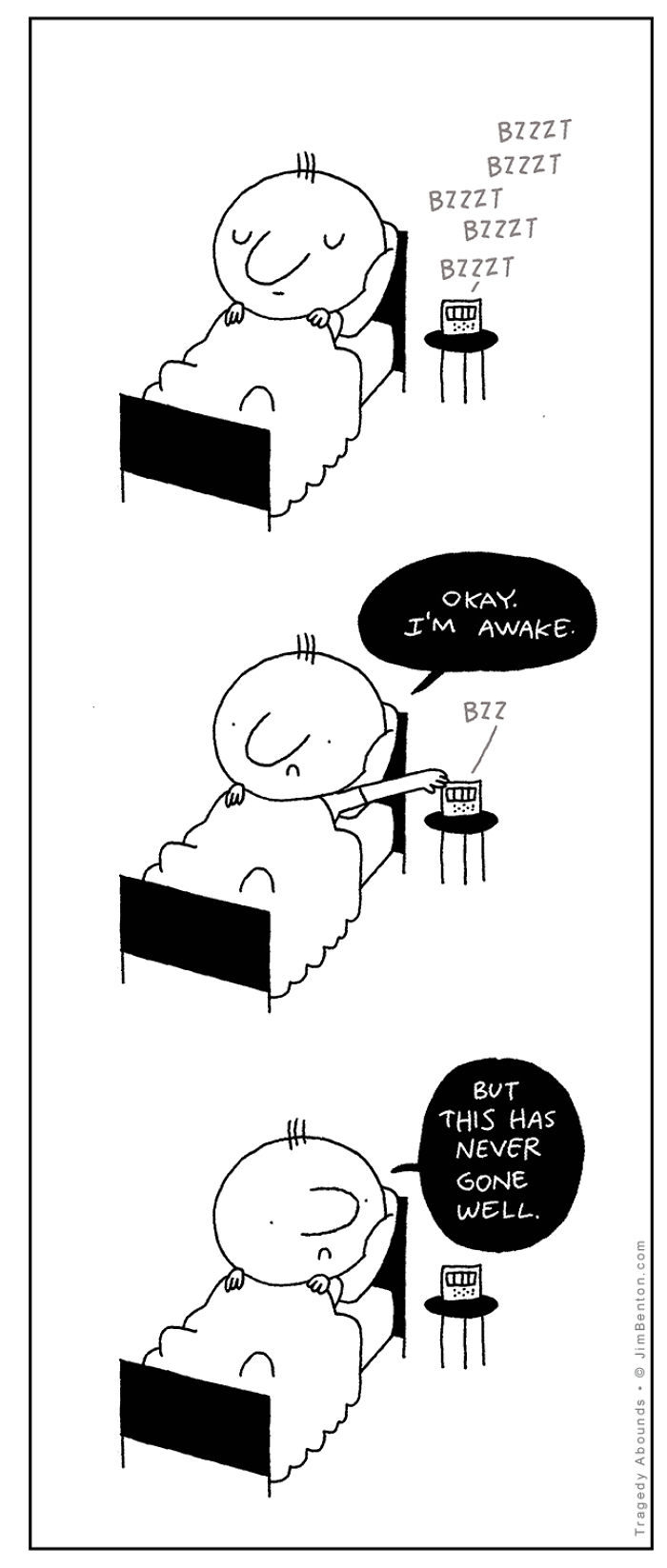 Tragedy Abounds By Jim Benton