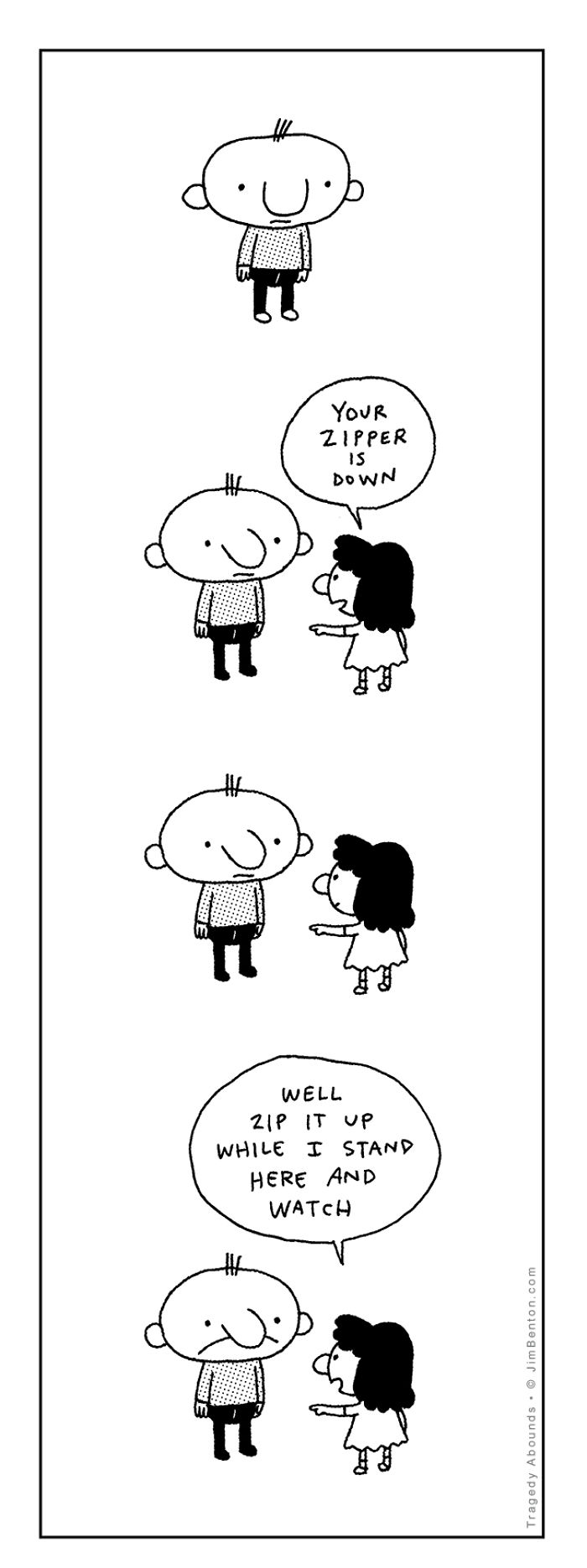 Tragedy Abounds By Jim Benton