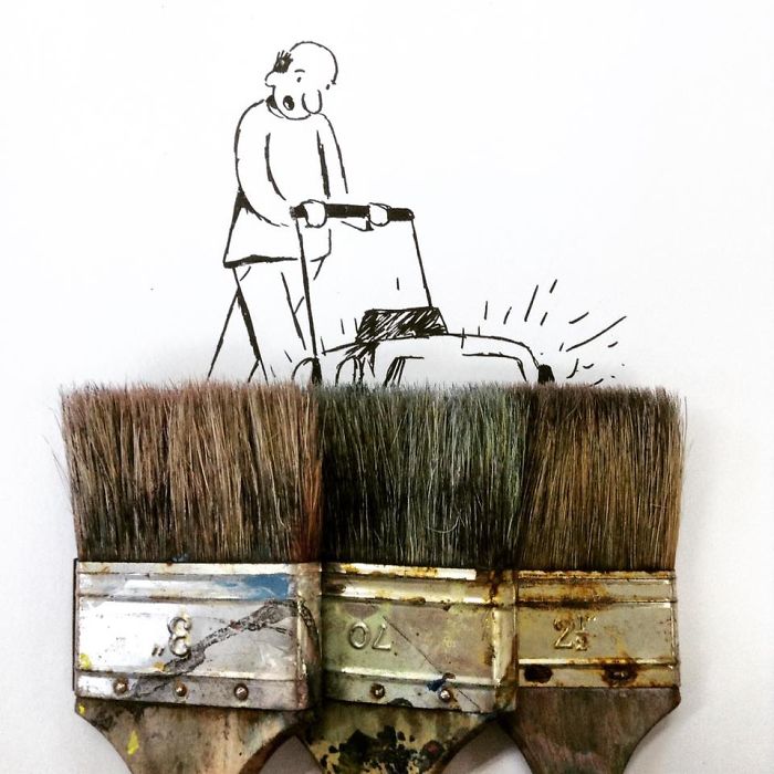 I Should Be Cutting The Grass But Instead I Am Painting