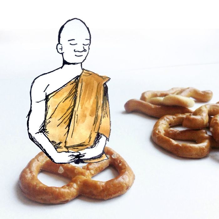 Pretzel Meditation