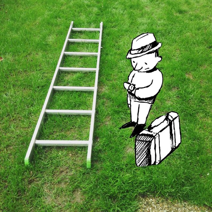 Please, Someone Tell Him This Is Not A Train Station