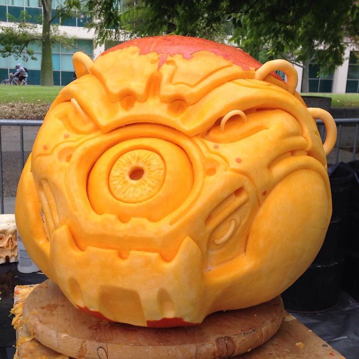 I Turn Pumpkins Into Freaks By Carving Them