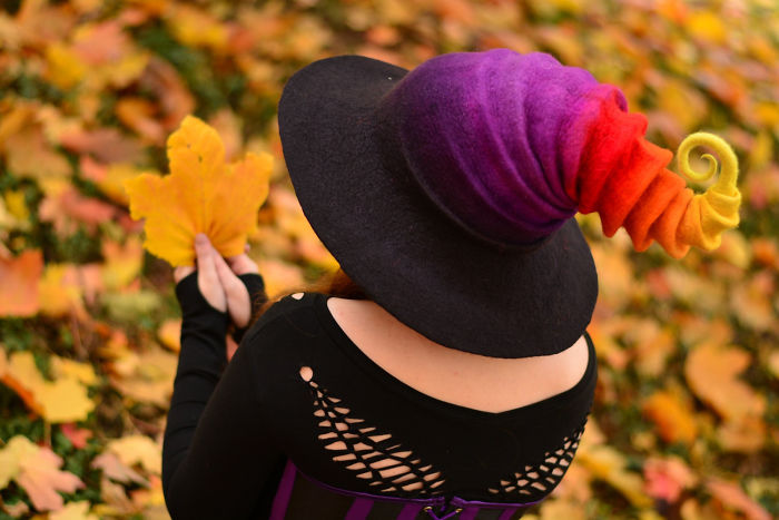 Felt Witch Hats That I Make From Wool Felt Witch Hats That I Make From Wool