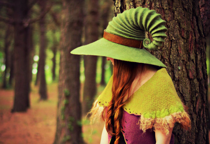 Felt Witch Hats That I Make From Wool Felt Witch Hats That I Make From Wool