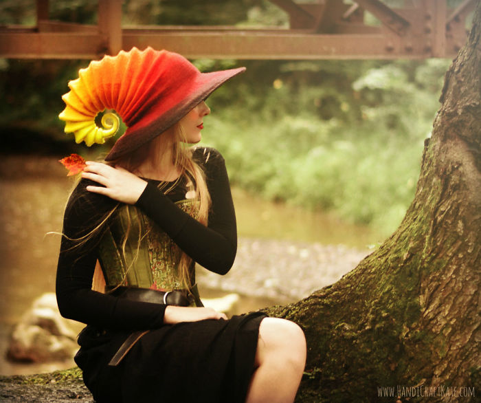 Felt Witch Hats That I Make From Wool Felt Witch Hats That I Make From Wool