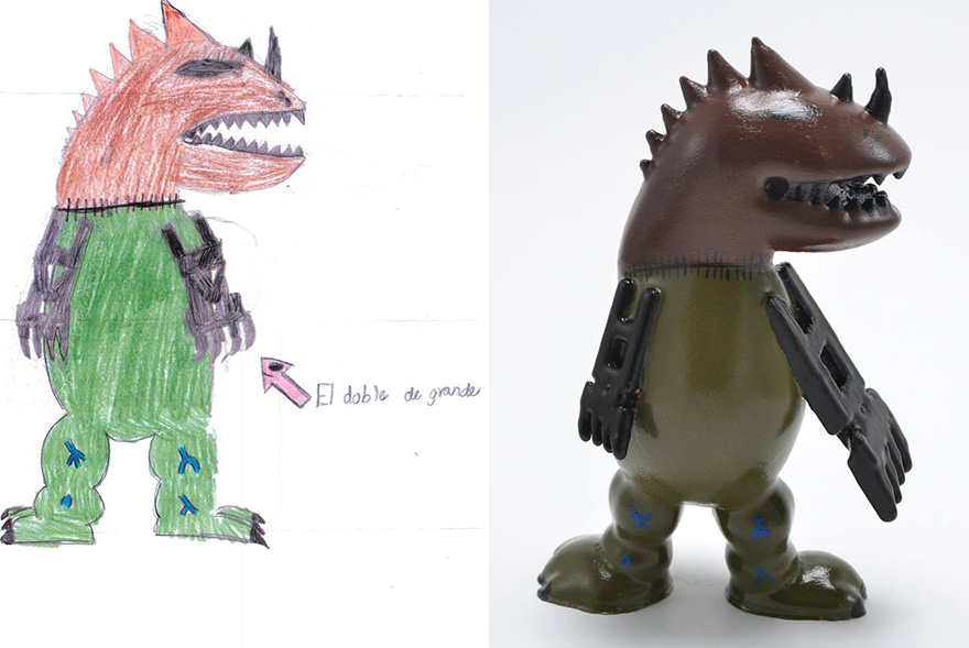 Turning Children's Drawings Into Figurines