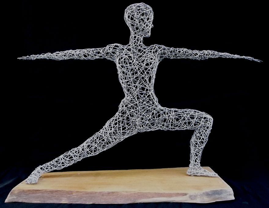 I Use Wire To Create These Sculptures I Use Wire To Create These Sculptures