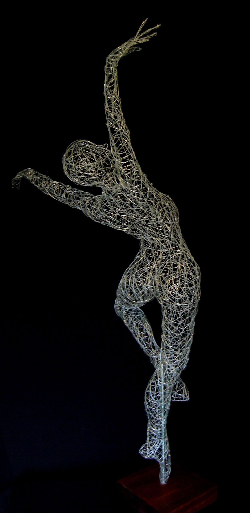 I Use Wire To Create These Sculptures I Use Wire To Create These Sculptures