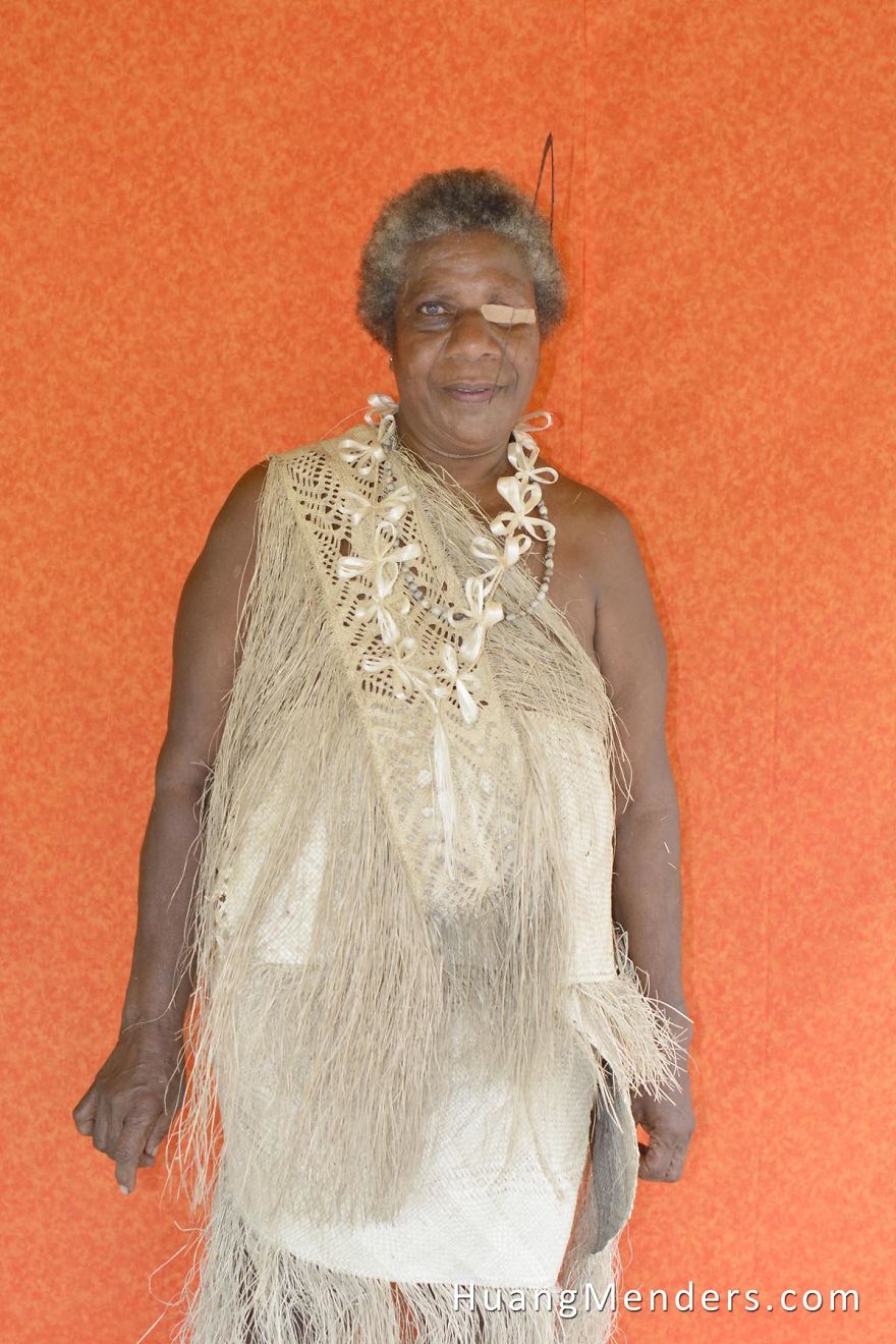 We Brought Our Favorite Orange Backdrop On Our Expedition To The South Pacific