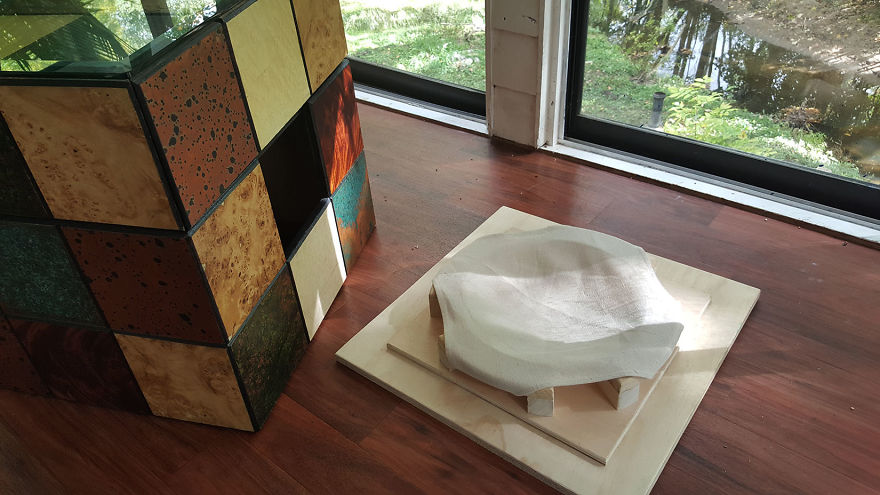 We Built A Rubik's Cube Bed For Our Cat