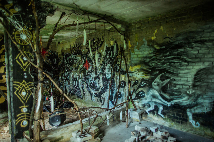 We Turned An Abandoned House Into A Forest Temple We Turned An Abandoned House Into A Forest Temple