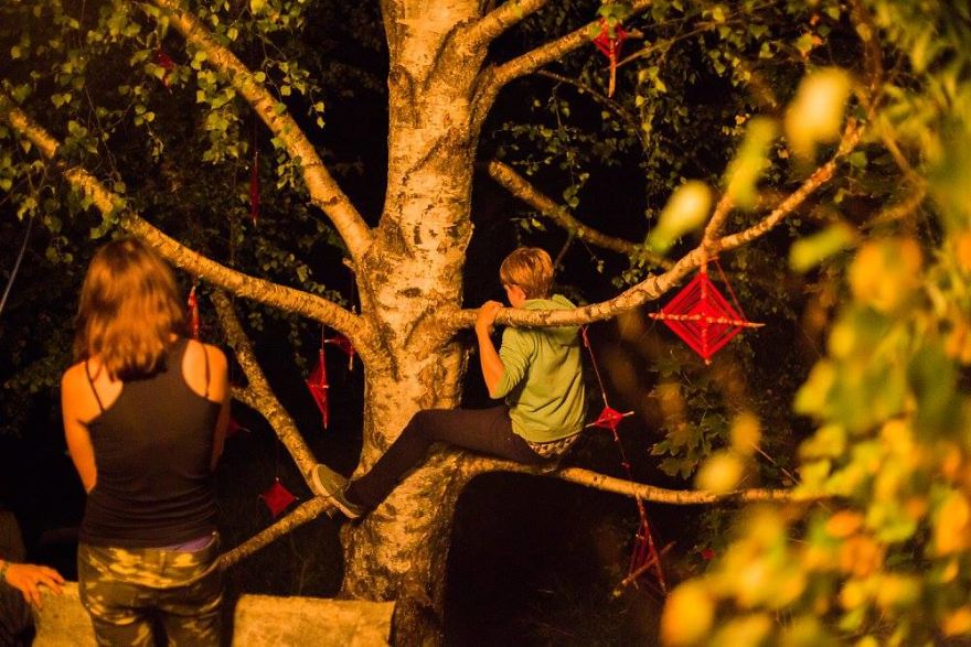 We Turned An Abandoned House Into A Forest Temple