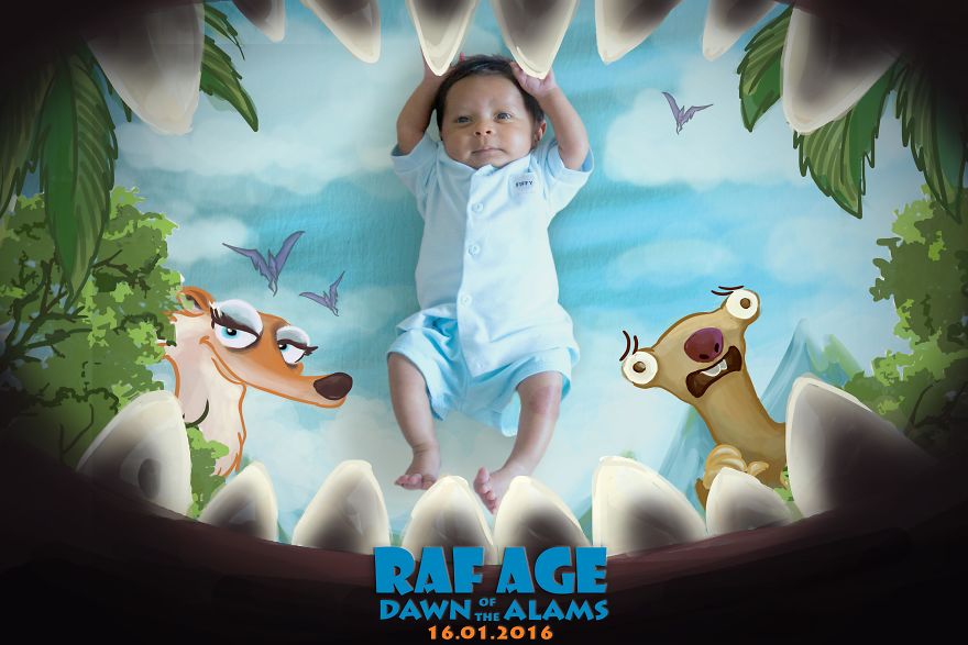 Animating Weeks Of My Son's Life