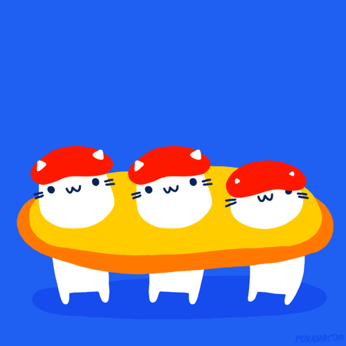 My Favs: Pizza + Cats