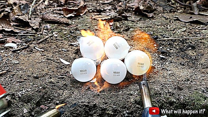 Light Bulb Vs Gas Torch