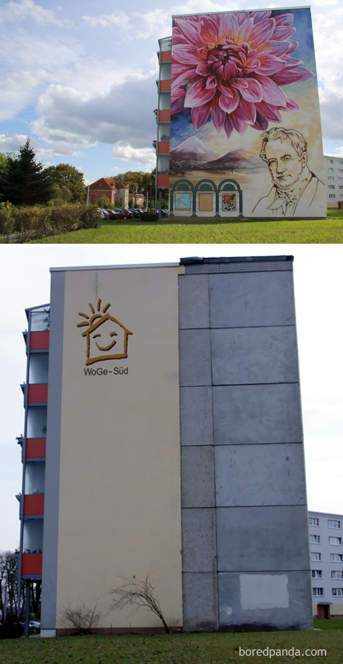 Beautiful Mural In Frankfurt (oder), Germany