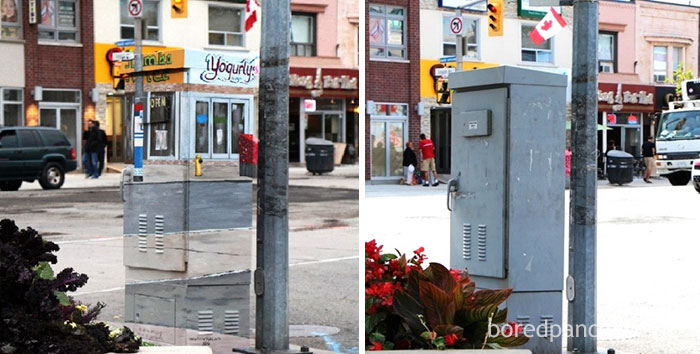 Signal Box In Toronto, Canada